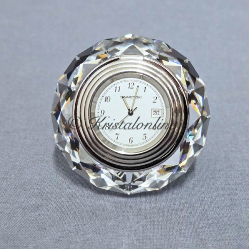 Clock Napoleon - Rhodium - Date - without box and cert.